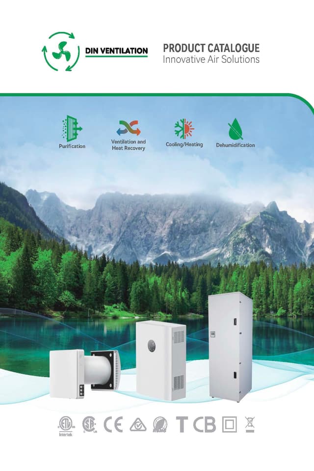Din Ventilation Product Catalogue — Click to view